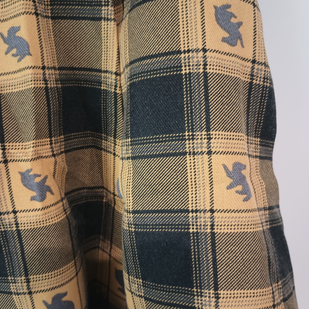 Warner Bros. Hufflepuff Harry Potter Plaid Skirt - Yellow and Black - Picture 2 of 6